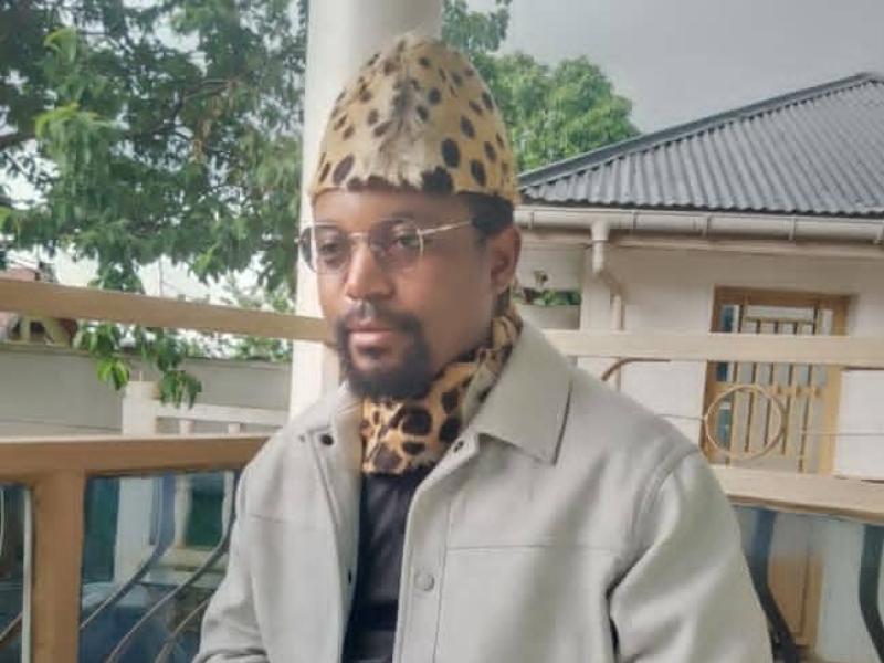 Mwami Kulu Kabori Prince, chef de groupement de Bambo,  dans le territoire de Rutshuru