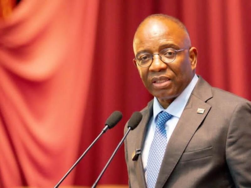 Le ministre d’État, ministre de la Justice et garde des Sceaux, Guillaume Ngefa