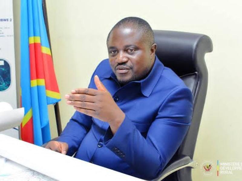 Le ministre d’État en charge de l’Agriculture et de la Sécurité alimentaire, Muhindo Nzangi