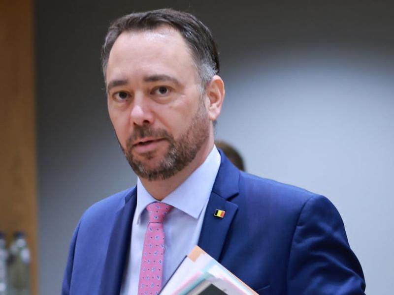 Le vice-premier ministre belge et ministre des Affaires étrangères, Maxime Prévot