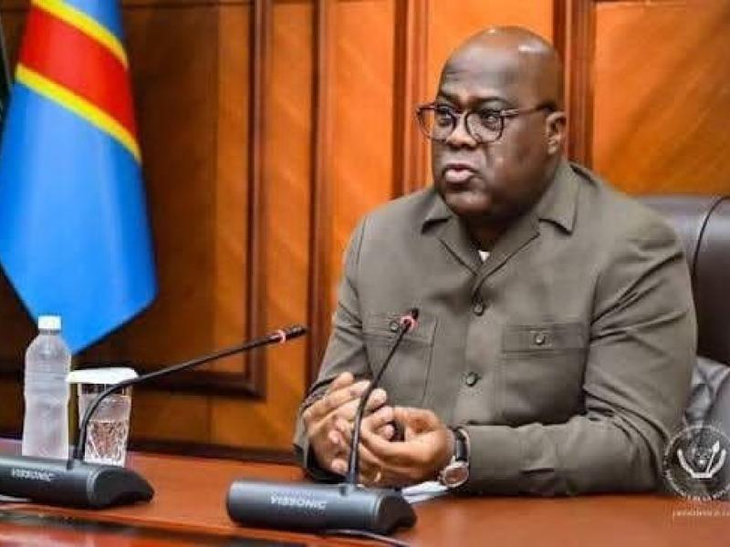 Le Président de la RDC, Félix Tshisekedi