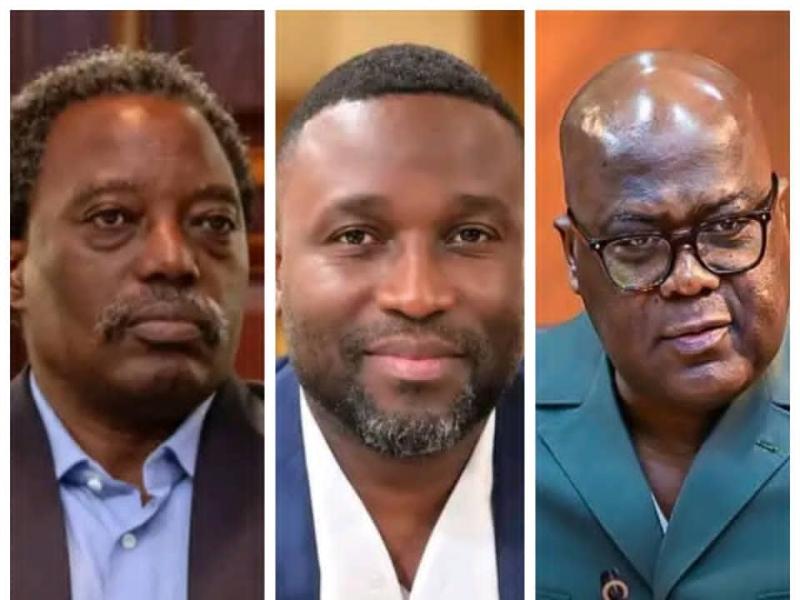 Joseph Kabila, Seth Kikuni et Félix Tshisekedi. [Photo d'illustration]
