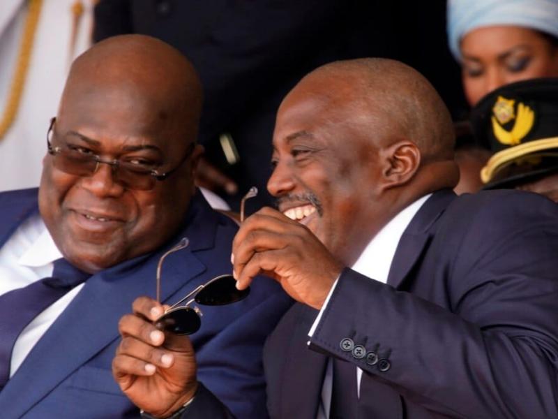 Le Président Félix Tshisekedi et son prédécesseur Joseph Kabila