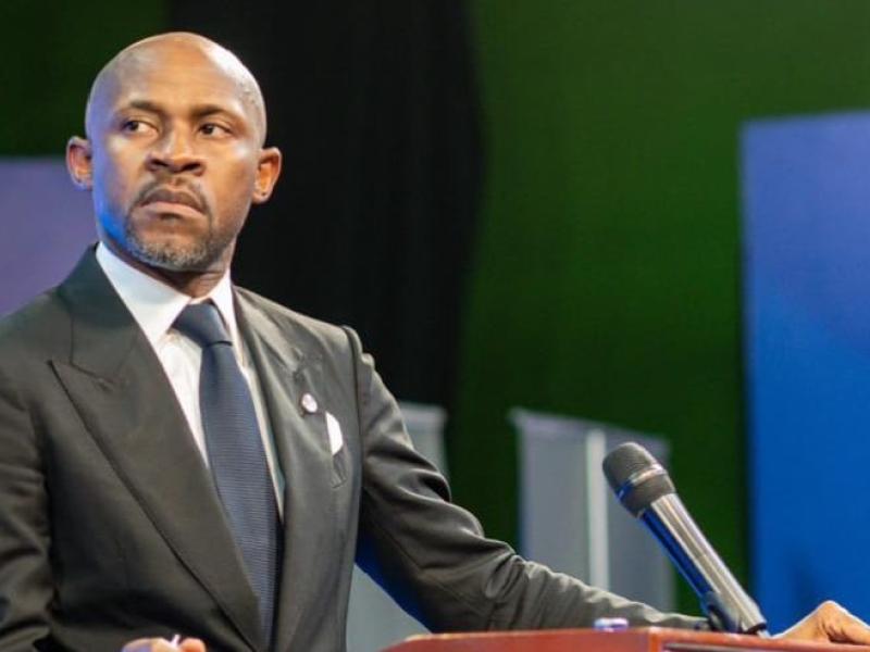 Le ministre de la Communication et Médias, Patrick Muyaya, porte-parole du gouvernement congolais
