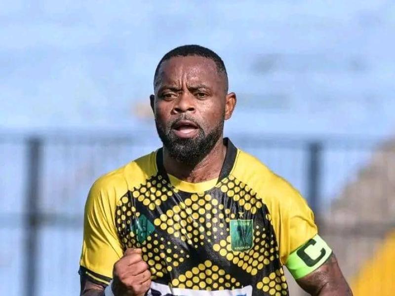 Le capitaine de l'AS VClub Patou Ebunga.