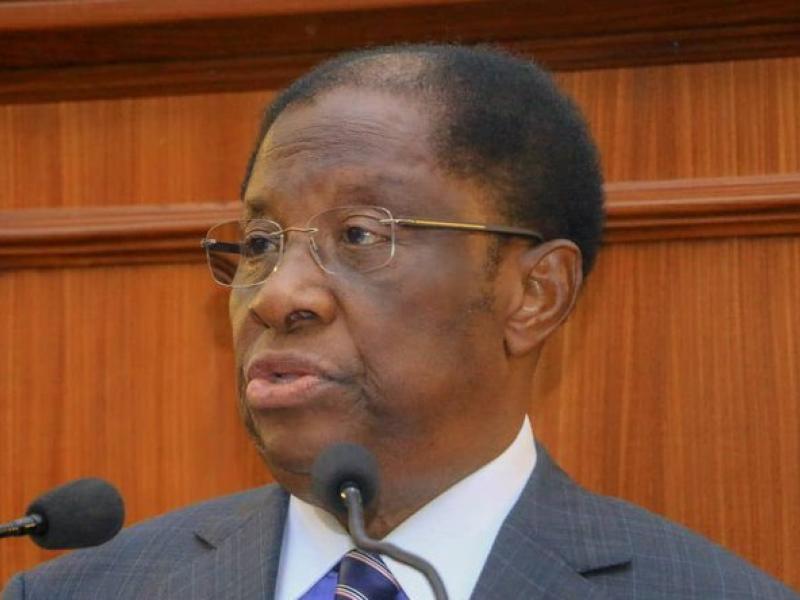 Alexis Ntambwe Mwamba, ancien président du Sénat en RDC