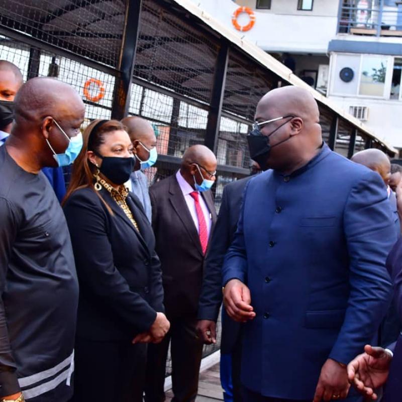 Félix Tshisekedi est arrivé à Brazzaville pour le sommet CEEA