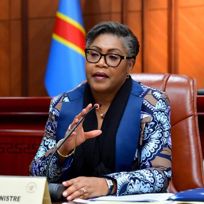 La Première ministre Judith Suminwa Tuluka