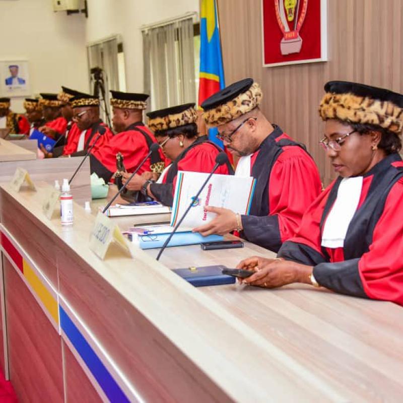 Les membres de la Cour constitutionnelle [ Photo d'illustration]