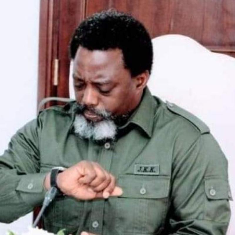 Joseph Kabila Kabange,  Président honoraire de la RDC