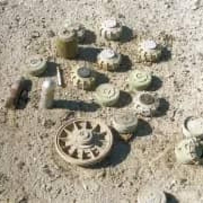 Des mines antipersonnel [photos d’illustration]