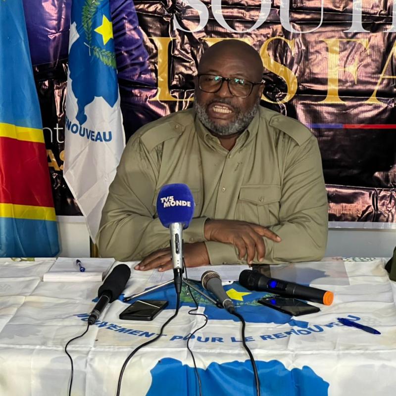 Clément Kanku, Président du parti politique Mouvement pour le Renouveau