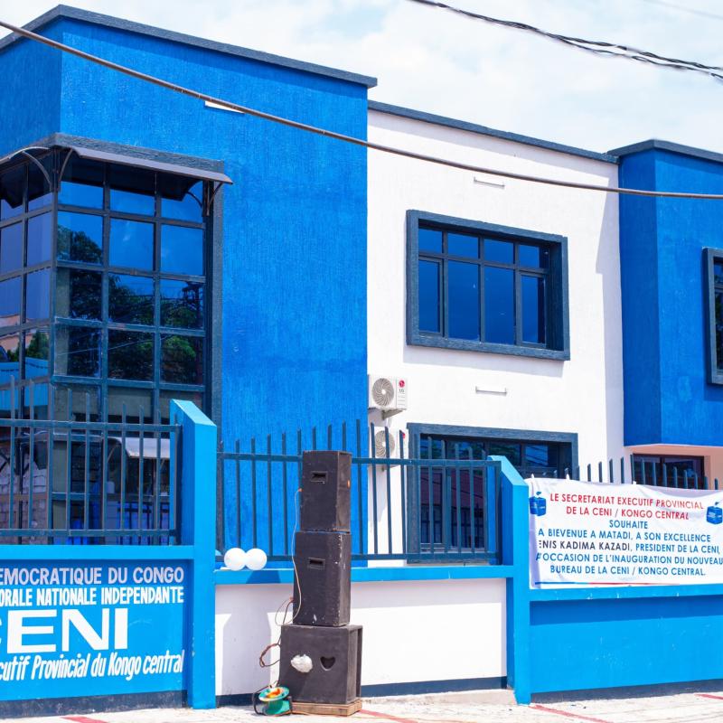 Nouveau bâtiment du Secrétariat Exécutif Provincial de la CENI au Kongo Central