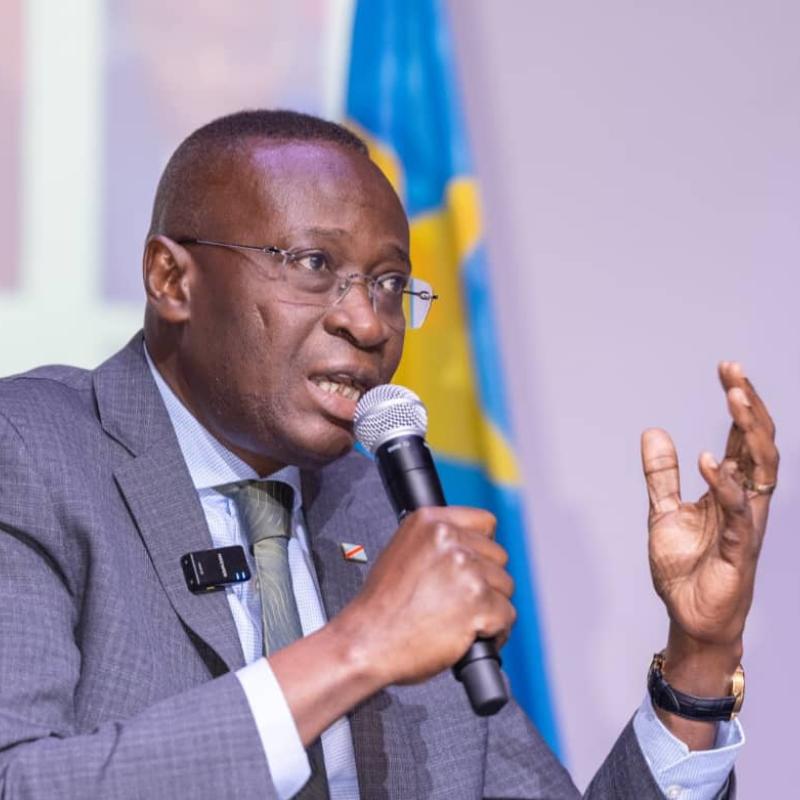 Le vice-Premier ministre et ministre de l’Économie nationale, Daniel Mukoko Samba [photo d'illustration]