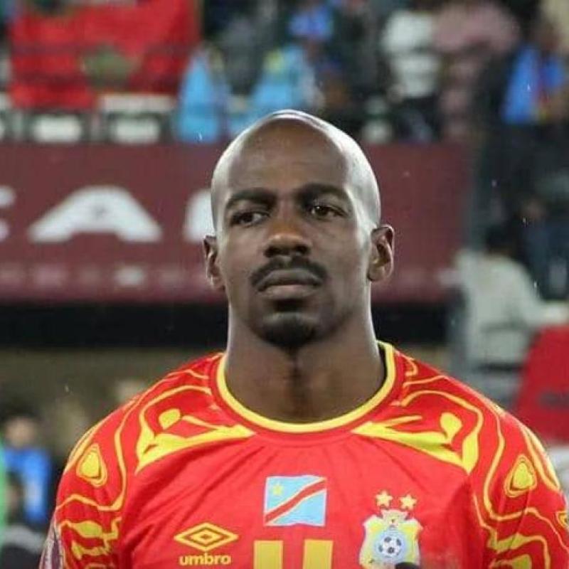 Gaël Kakuta lors du match RDC-Botswana à la CAN Maroc 2025. [Photo d'illustration]