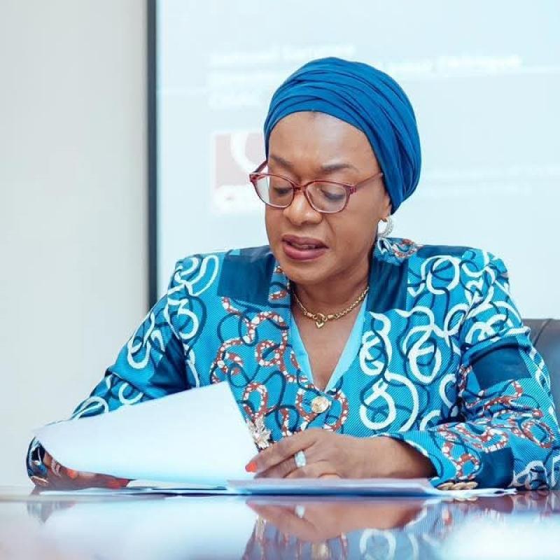 La ministre de la culture Yolande Elebe [photo d'illustration]