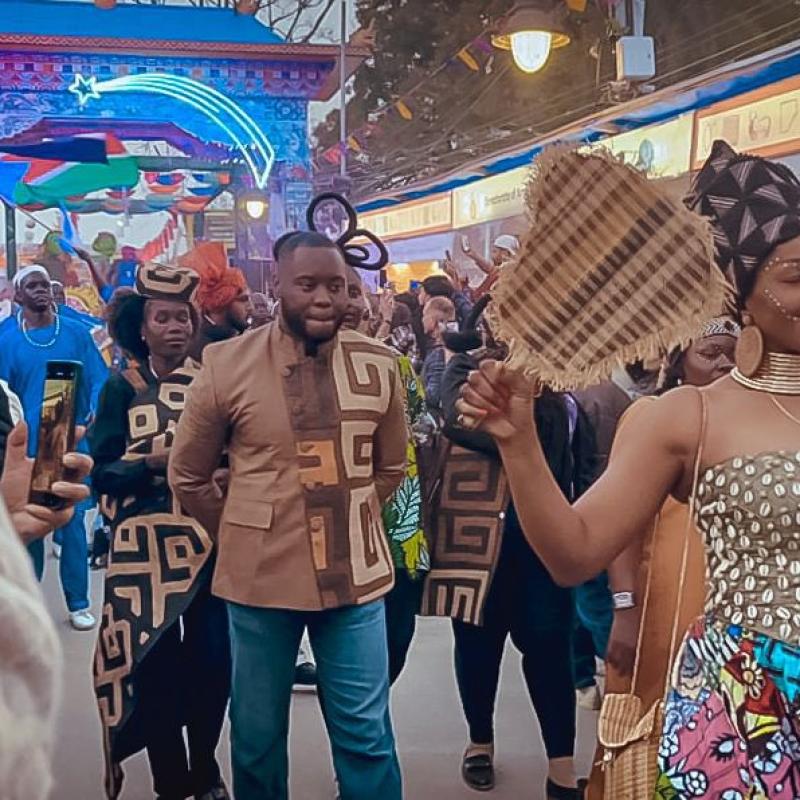 Des stylistes congolais en Inde [photo d'illustration]