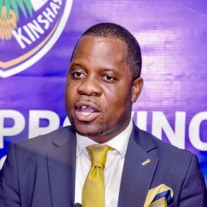 Le député provincial Nicolas WEMAKOY, président de la Commission PAJ à l'APK