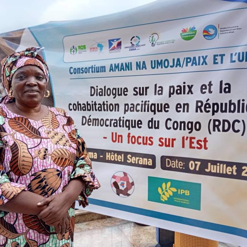 Liberata Buratwa Rubumba, présidente de PACOFEDI et REFAM-TP au Nord-Kivu [photo d’illustration]