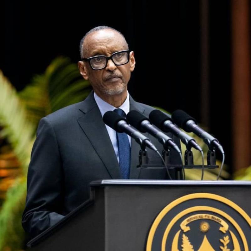 Paul Kagame devant le corps diplomatique accrédité au Rwanda [photo d’illustration]