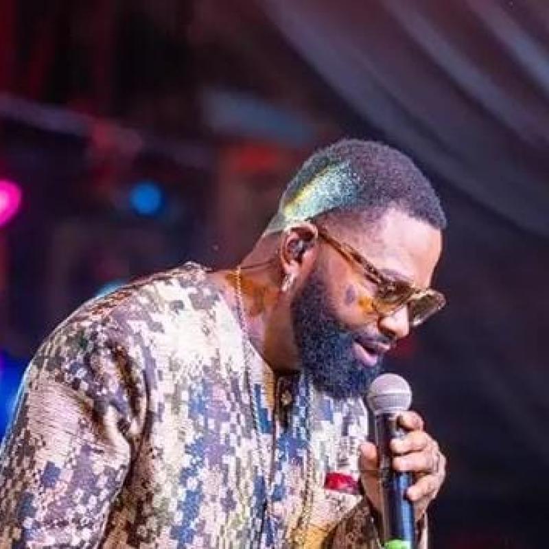 Le chanteur Ferré Gola lors d'un concert à Libreville. [Photo d'illustration]