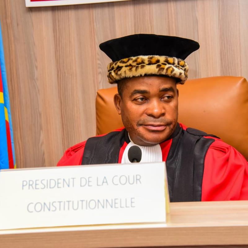Dieudonné Kamuleta, Président de la Cour constitutionnelle
