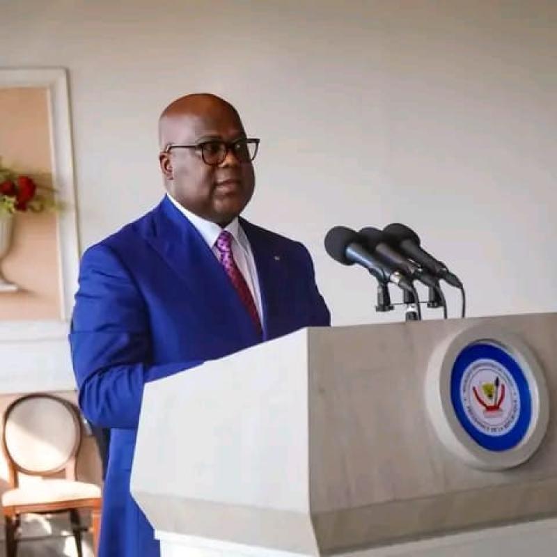 Le Président Félix Tshisekedi [photo d'illustration]