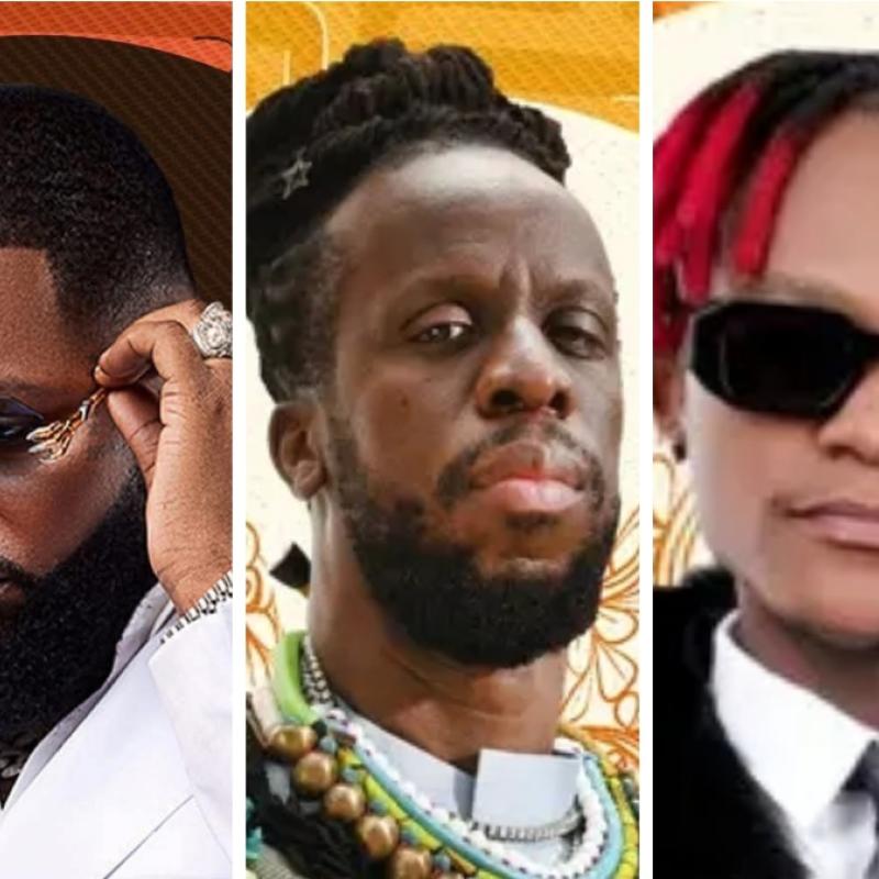 Ferré Gola, Youssoupha, et Innoss'b. [Photo d'illustration]