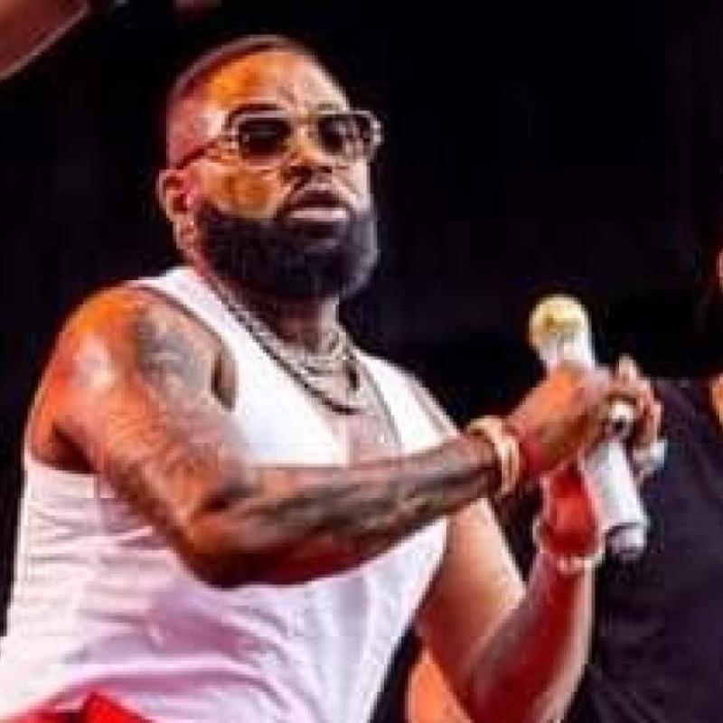 Ferré Gola et l'un de ses danseurs au Festival Couleur Café de Bruxelles. [Photo d'illustration]