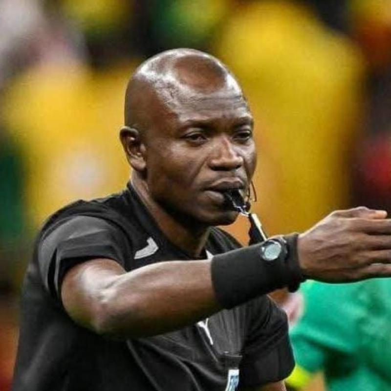 L'arbitre congolais Jean-Jacques Ndala lors de la finale Maroc-Sénégal. [Photo d'illustration]