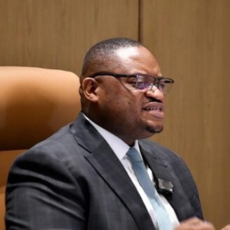 Doudou Fwamba Likunde Li-Botayi,  ministre des Finances de la RDC