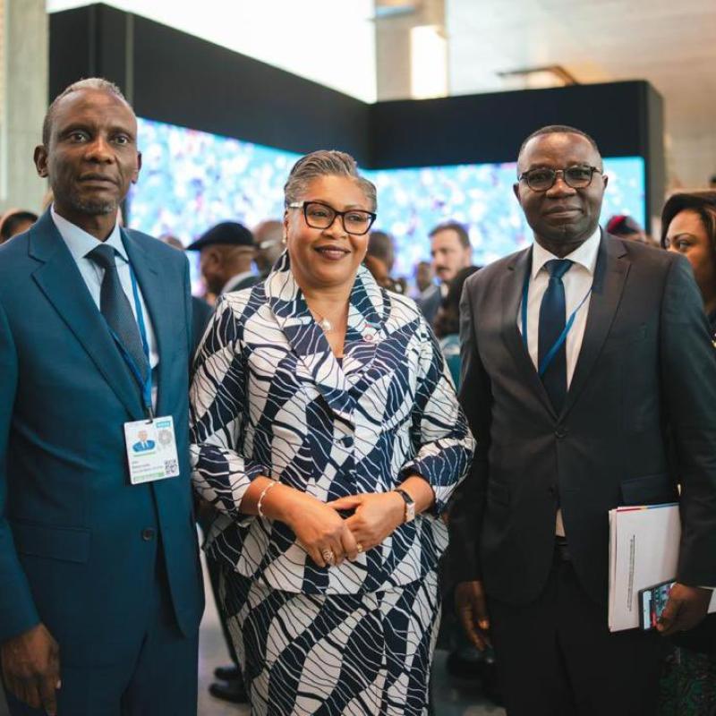 La délégation congolaise, conduite par la Première ministre Judith Suminwa, accompagnée du ministre du Commerce extérieur Julien Paluku et du ministre des Infrastructures John Banza. [Photo d’illustration]