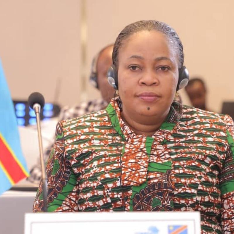 La ministre du Genre, Micheline Ombae lors de cette réunion [photo d'illustration]