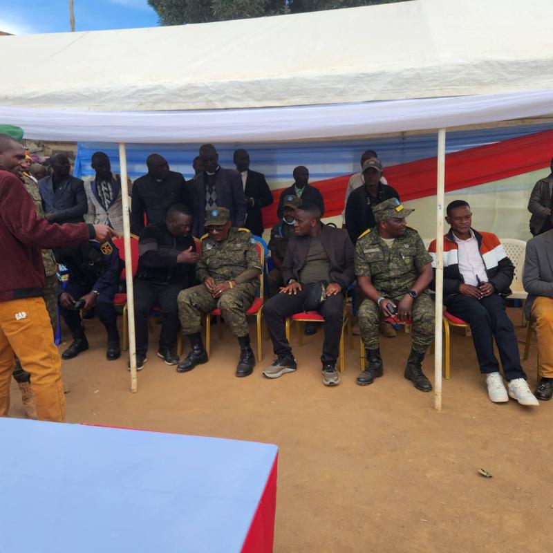 Le conseil provincial de sécurité à Kipese [photo d'illustration]