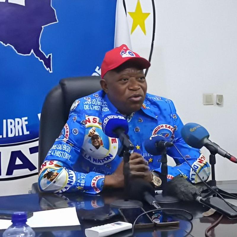 Professeur André Mbata, Secrétaire permanent de l'Union sacrée de la nation