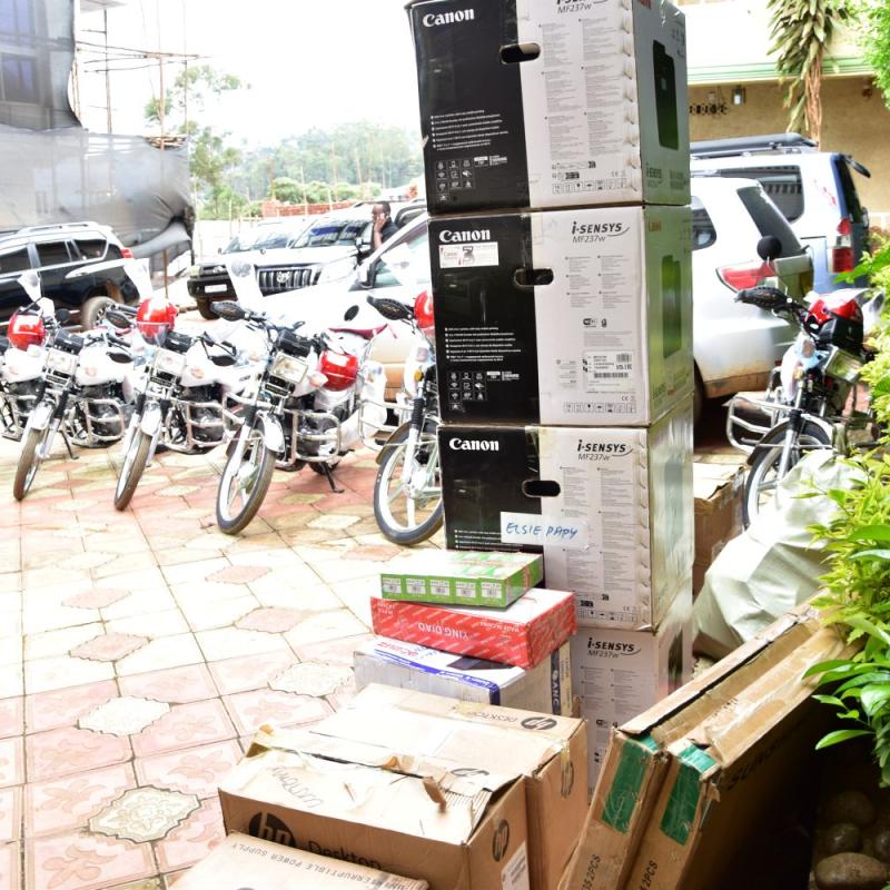 Un lot d’équipements remis au Secrétariat technique provincial de la Jeunesse du Nord-Kivu par la MONUSCO à Beni