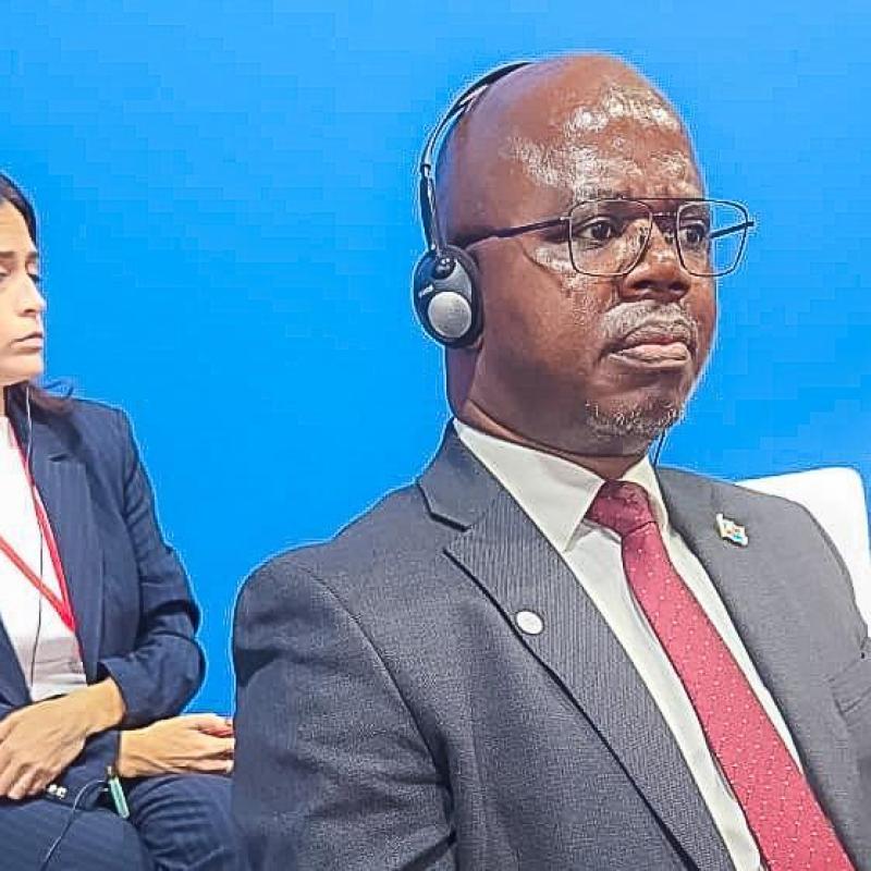 Isaac Tshilumbayi a représenté Tshisekedi et défendu les engagements démocratiques de la RDC au sommet de Barcelone
