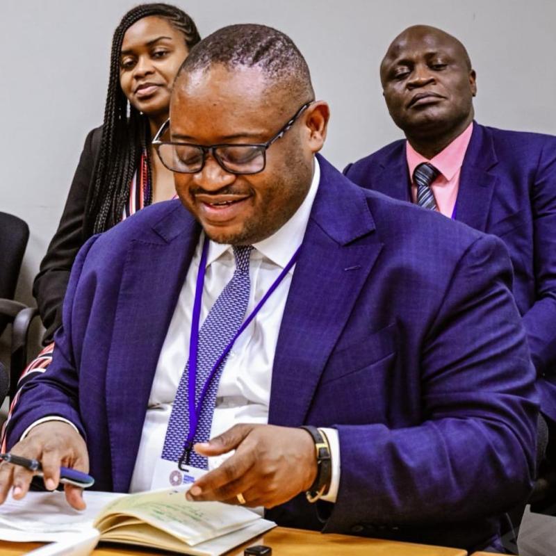 Doudou Fwamba Likunde Li-Botayi,  ministre des Finances en RDC