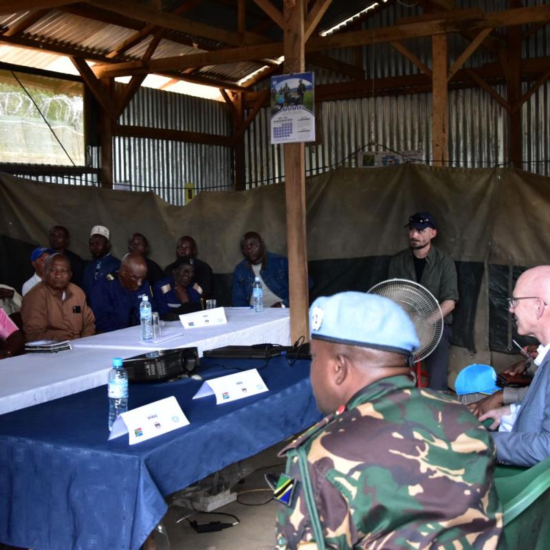 James Swan au contact direct des communautés d’Eringeti, dans le territoire de Beni