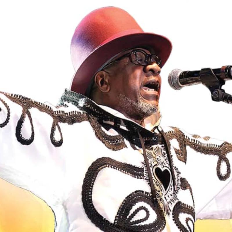 L'artiste musicien congolais Shungu Wembadio dit Papa Wemba.
