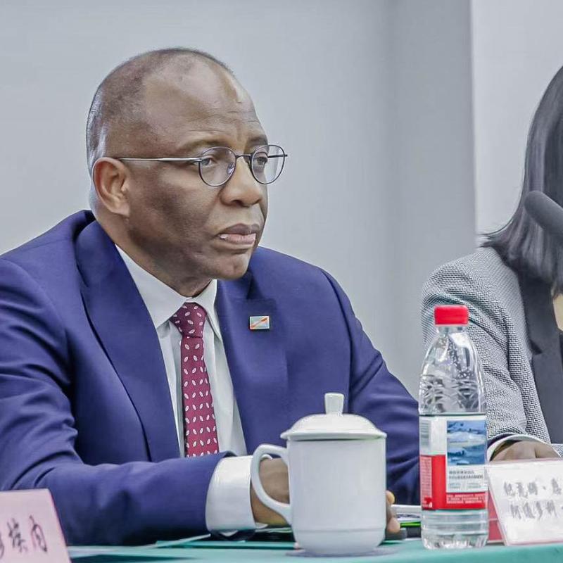 Le ministre de la Justice de la RDC, Guillaume Ngefa, en mission en Chine [photo d’illustration]