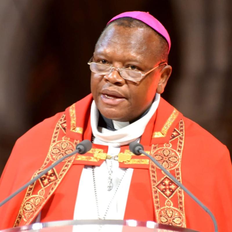 Le cardinal Fridolin Ambongo