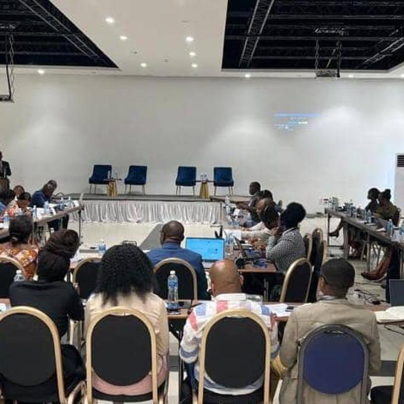 Les experts de la SADC, du ministère de l'intégration régionale de la RDC et d'autres ministères lors d'un atelier à Kinshasa