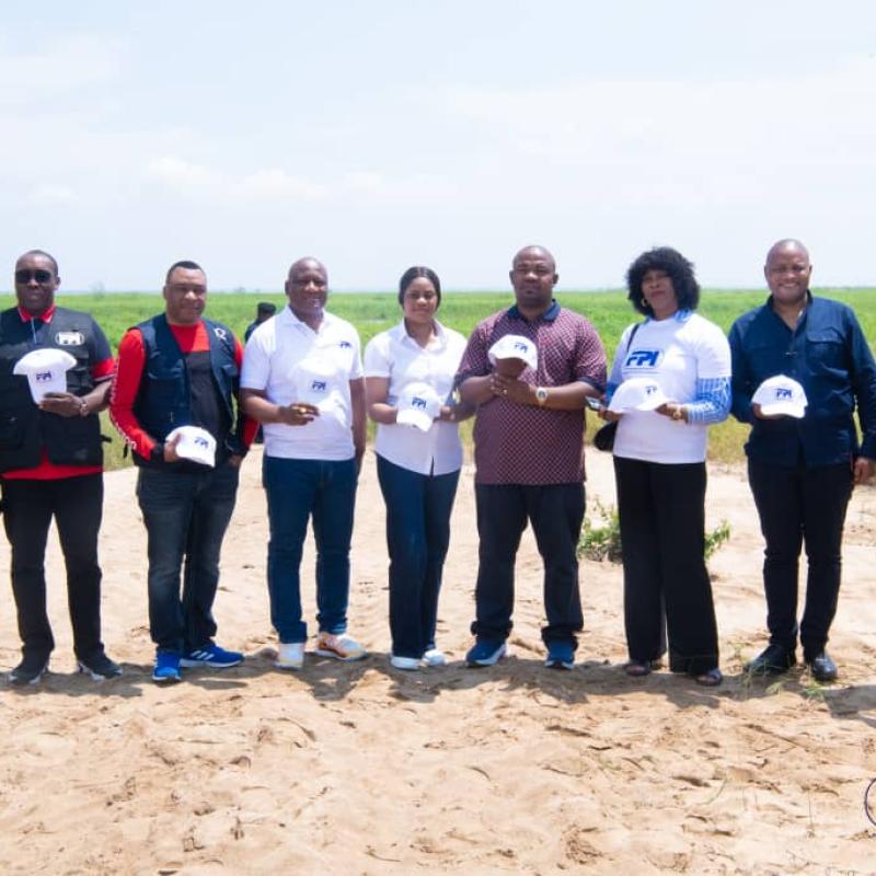 Les agents du FPI et de l'IDC en visite stratégique au sein de la Zone Économique Spéciale de Kin-Malebo, considérée comme un site clé pour le développement industriel et la transformation économique du pays.