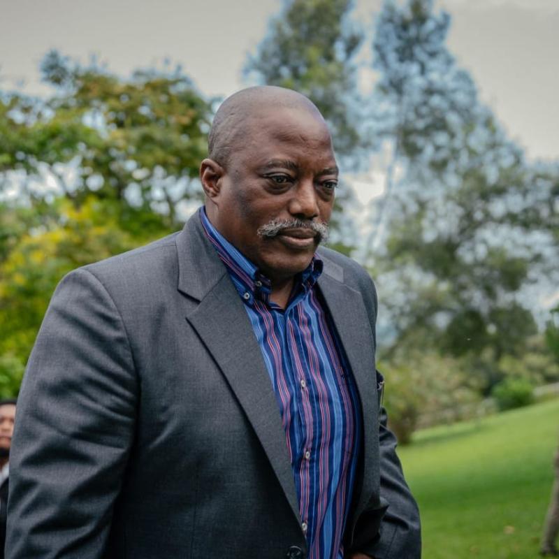 L'ancien Président Joseph Kabila dans sa résidence à Goma [photo d'illustration]