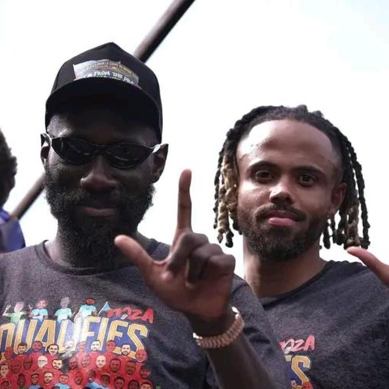 Arthur Masuaku et Théo Bongonda. [Photo d'illustration]