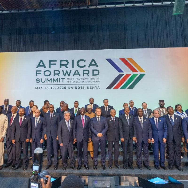 Les chefs d’État et de gouvernement de la France et de l’Afrique à l’Africa Forward Summit à Nairobi,  au Kenya [photo d’illustration]