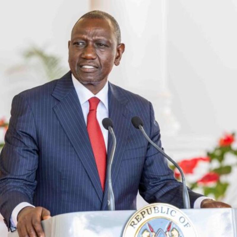 Le président Kenyan William Ruto