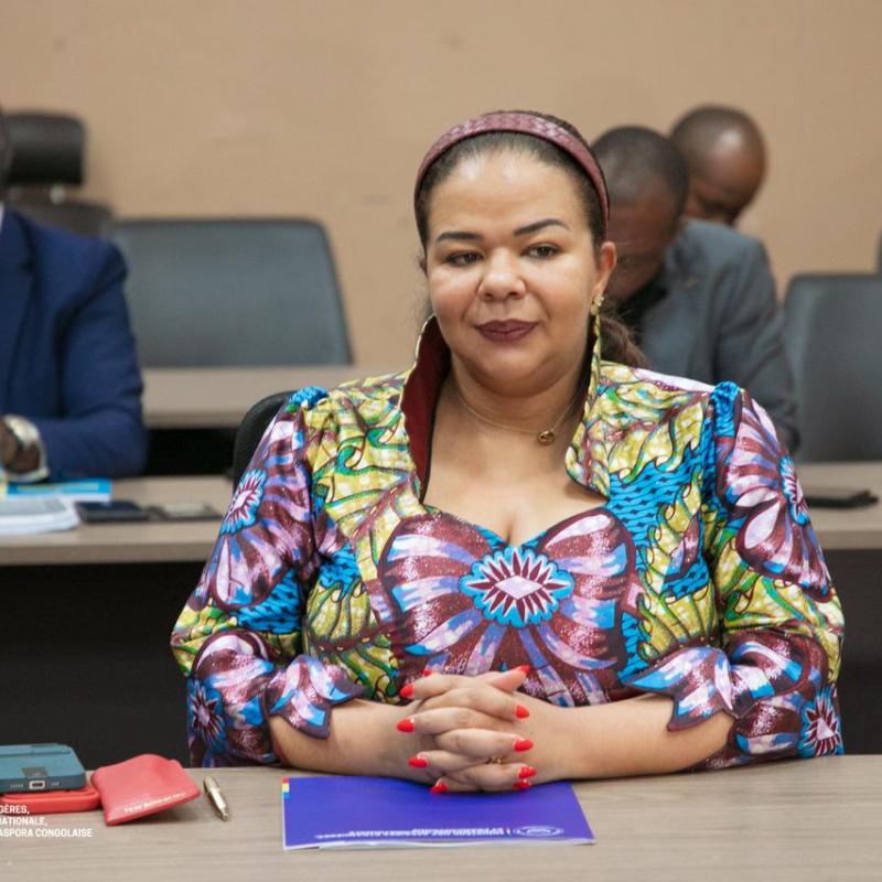 La ministre des Affaires étrangères, Thérèse Kayikwamba Wagner [photo d'illustration]