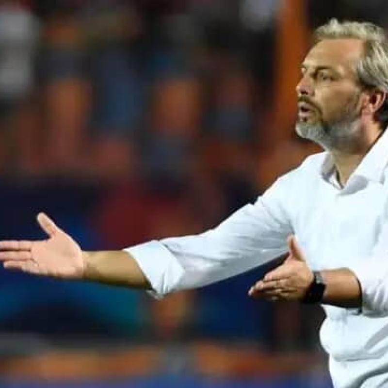 Sébastien Desabre,  sélectionneur de l’équipe nationale du football de la RDC